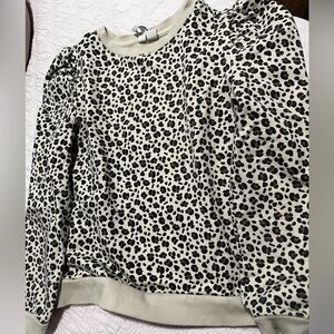 Janie and jack leopard print sweater